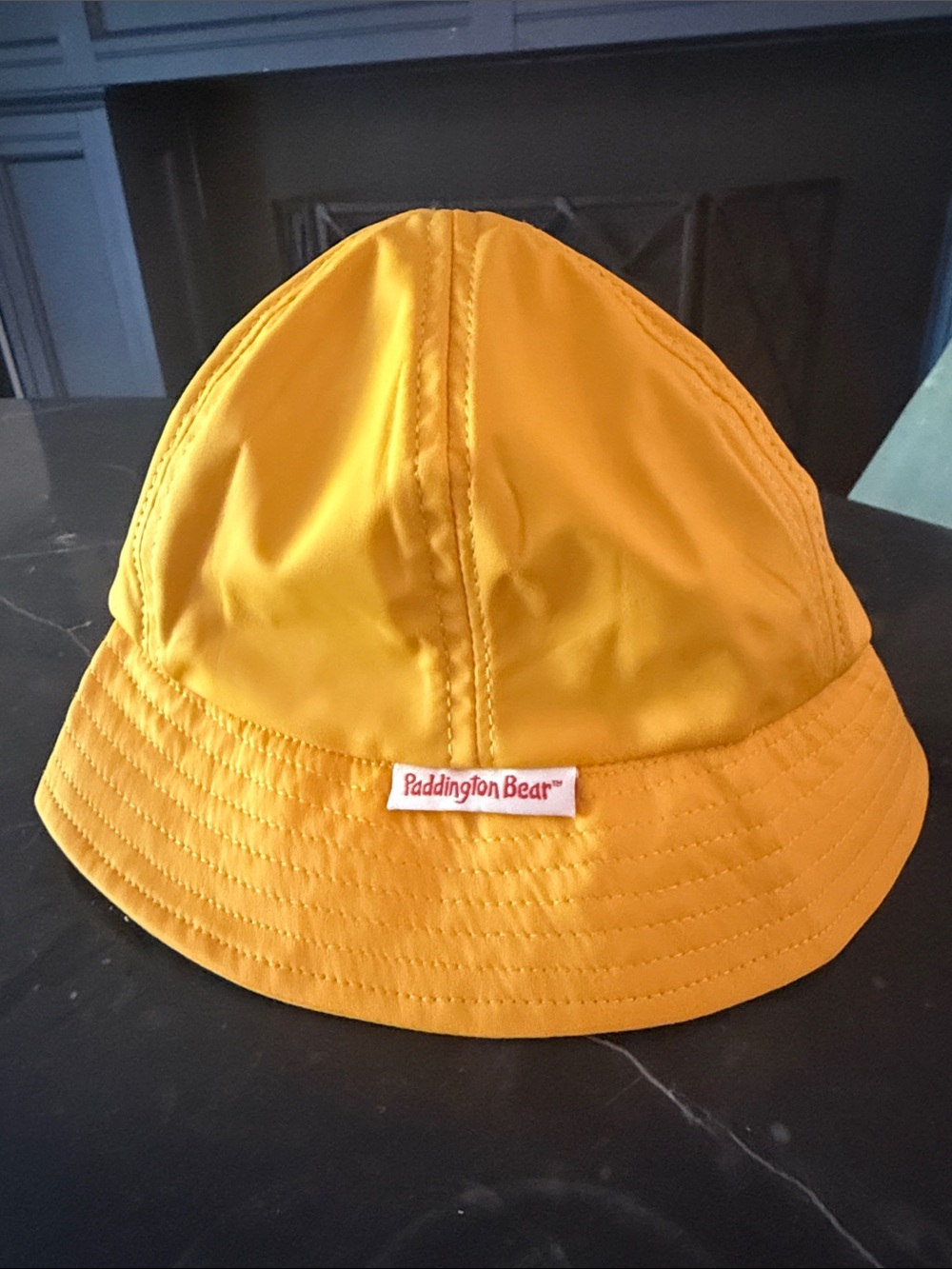 Kids' Yellow Rain Bucket Hat